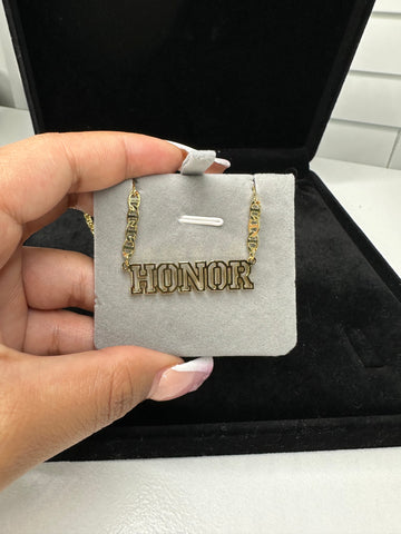 Name necklace