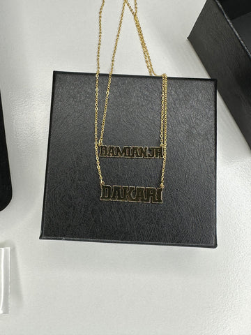 Name necklace